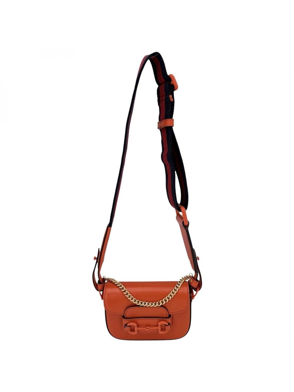 Gucci Horsebit Shoulder Bag Leather #342197G10B